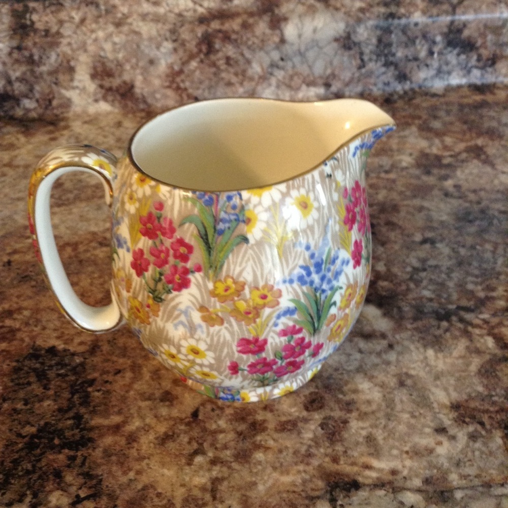 Vtg Grimwades Marguerite Royal Winton Milk Jug